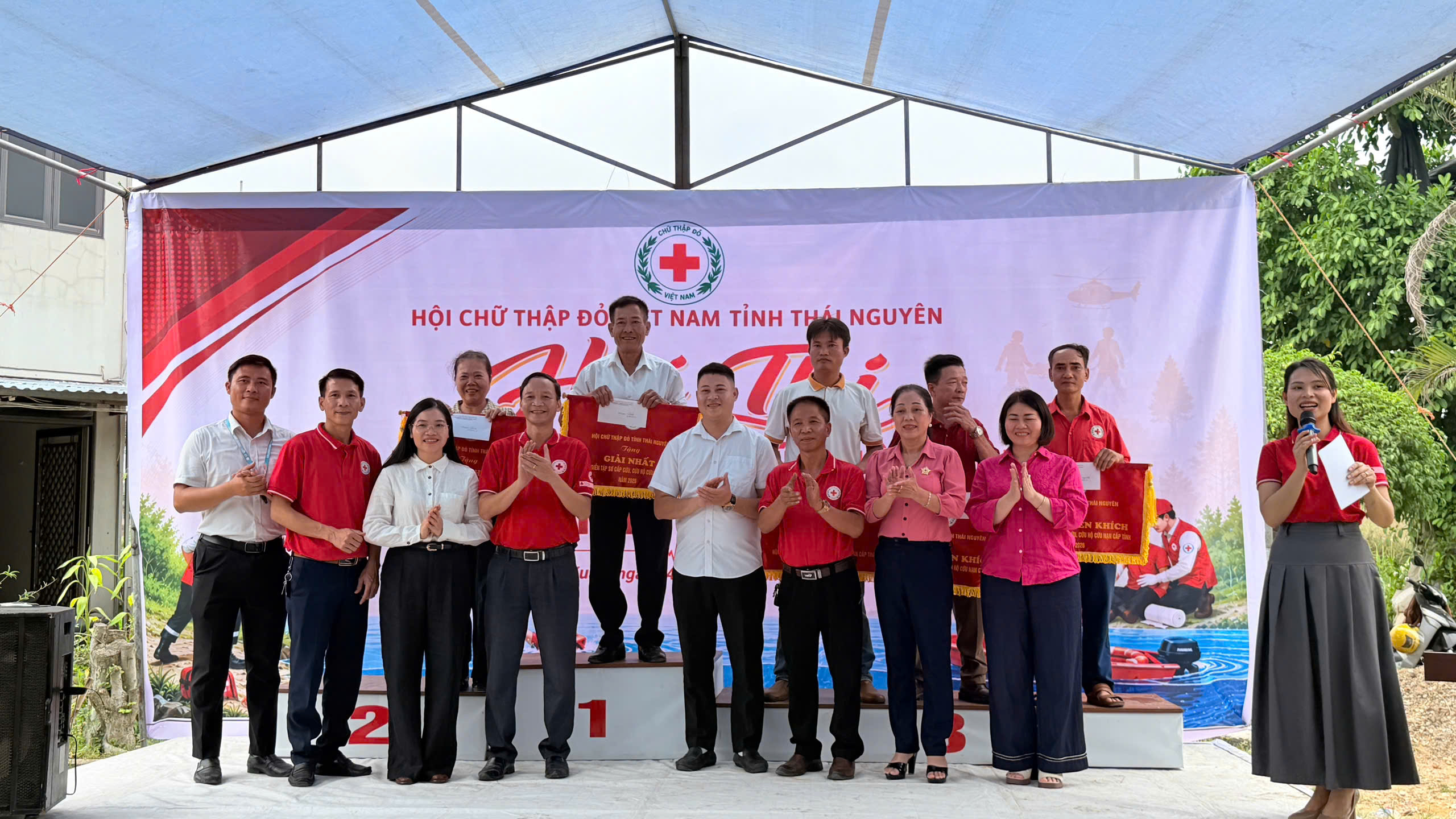 THÁI NGUYÊN: SÔI NỔI HỘI THI DIỄN TẬP SƠ CẤP CỨU, CỨU HỘ, CỨU NẠN NĂM 2026