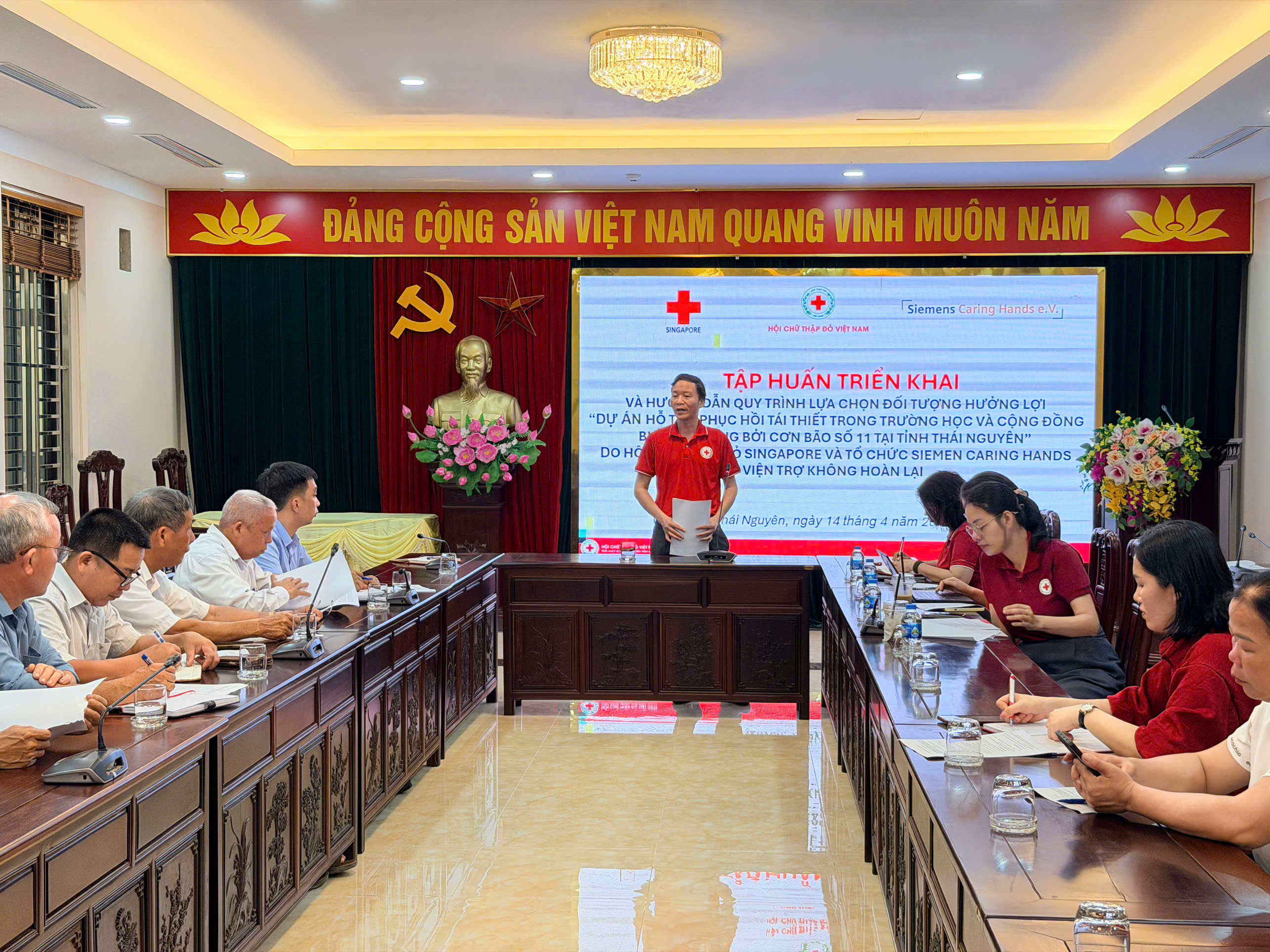 Triển khai Dự án hỗ trợ phục hồi, tái thiết trong trường học tại Thái Nguyên