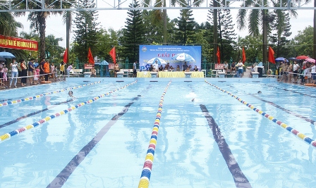 Giải bơi thành phố Sông Công năm 2019