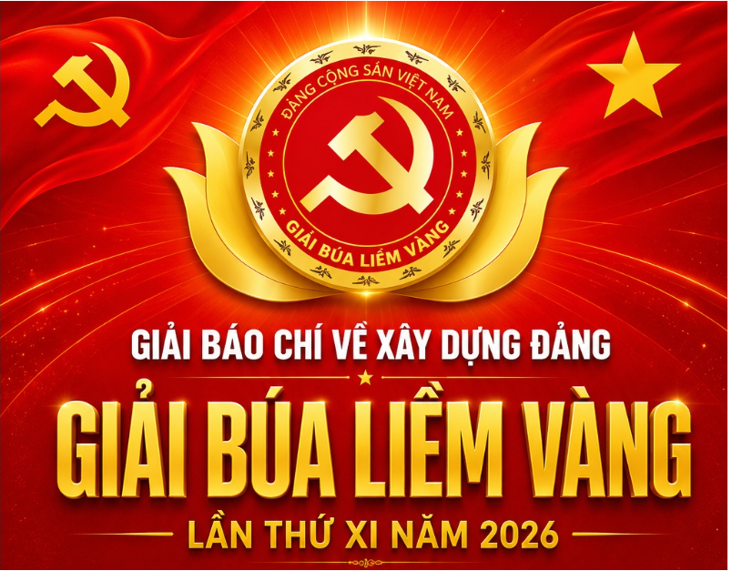 Phát động tham gia Giải báo chí toàn quốc về xây dựng Đảng (Giải Búa liềm vàng) lần thứ XI - năm 2026
