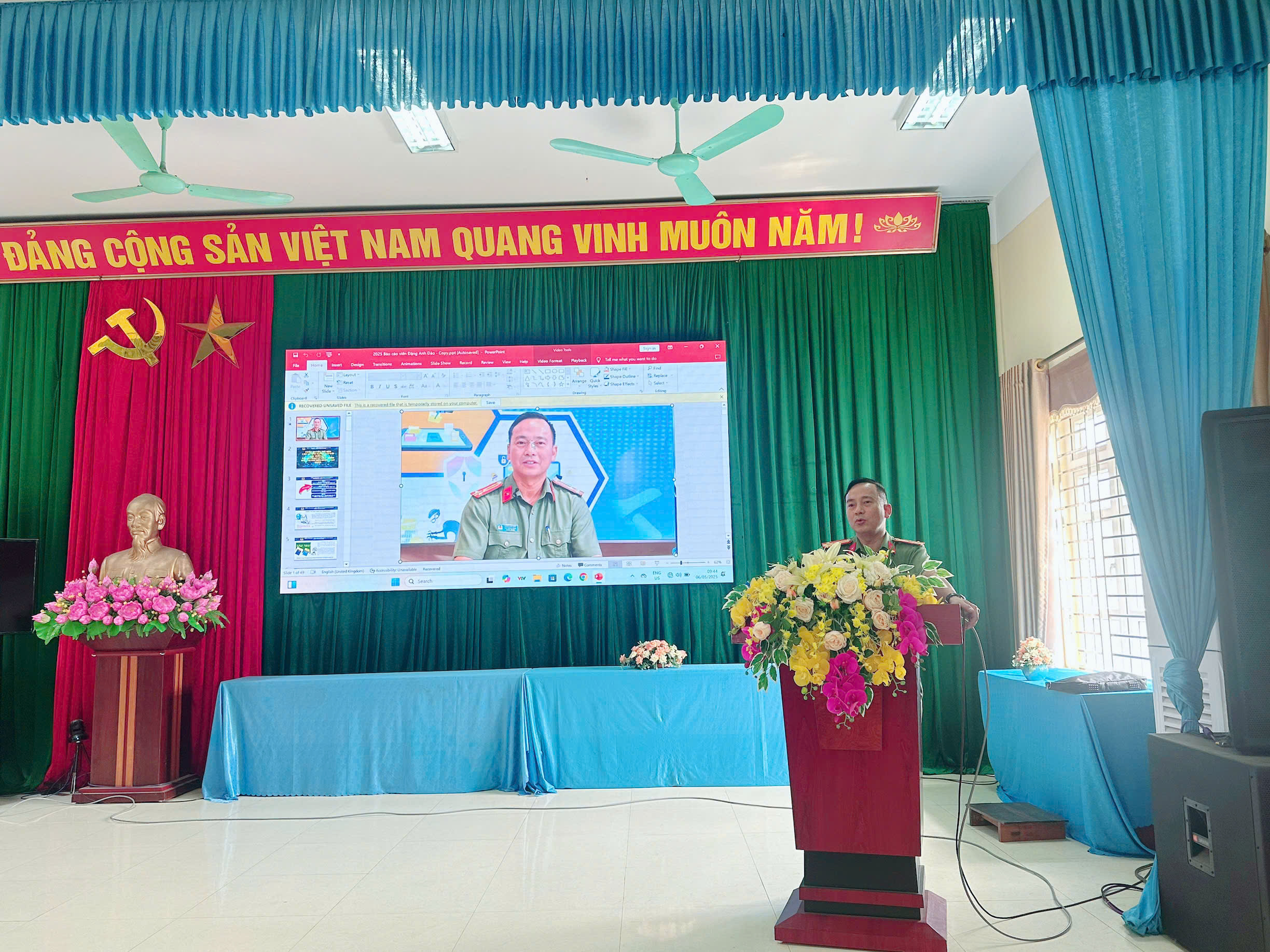 Tuyên truyền công tác bảo đảm an ninh trật tự, phòng chống tội phạm, tệ nạn xã hội, mua bán người trên địa bàn thành phố Thái Nguyên