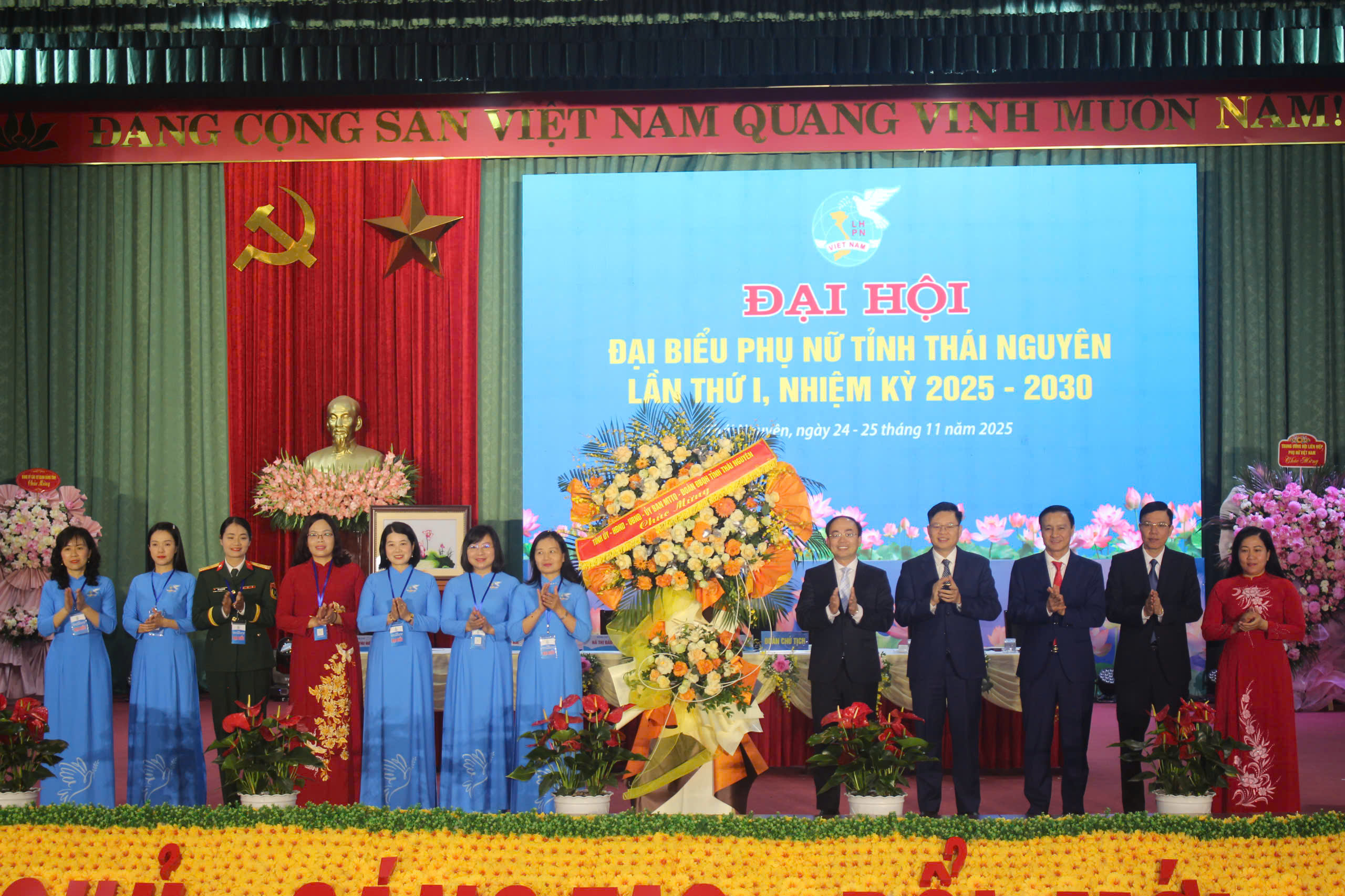 Đại hội đại biểu Phụ nữ tỉnh Thái Nguyên lần thứ I, nhiệm kỳ 2025 - 2030 thành công tốt đẹp