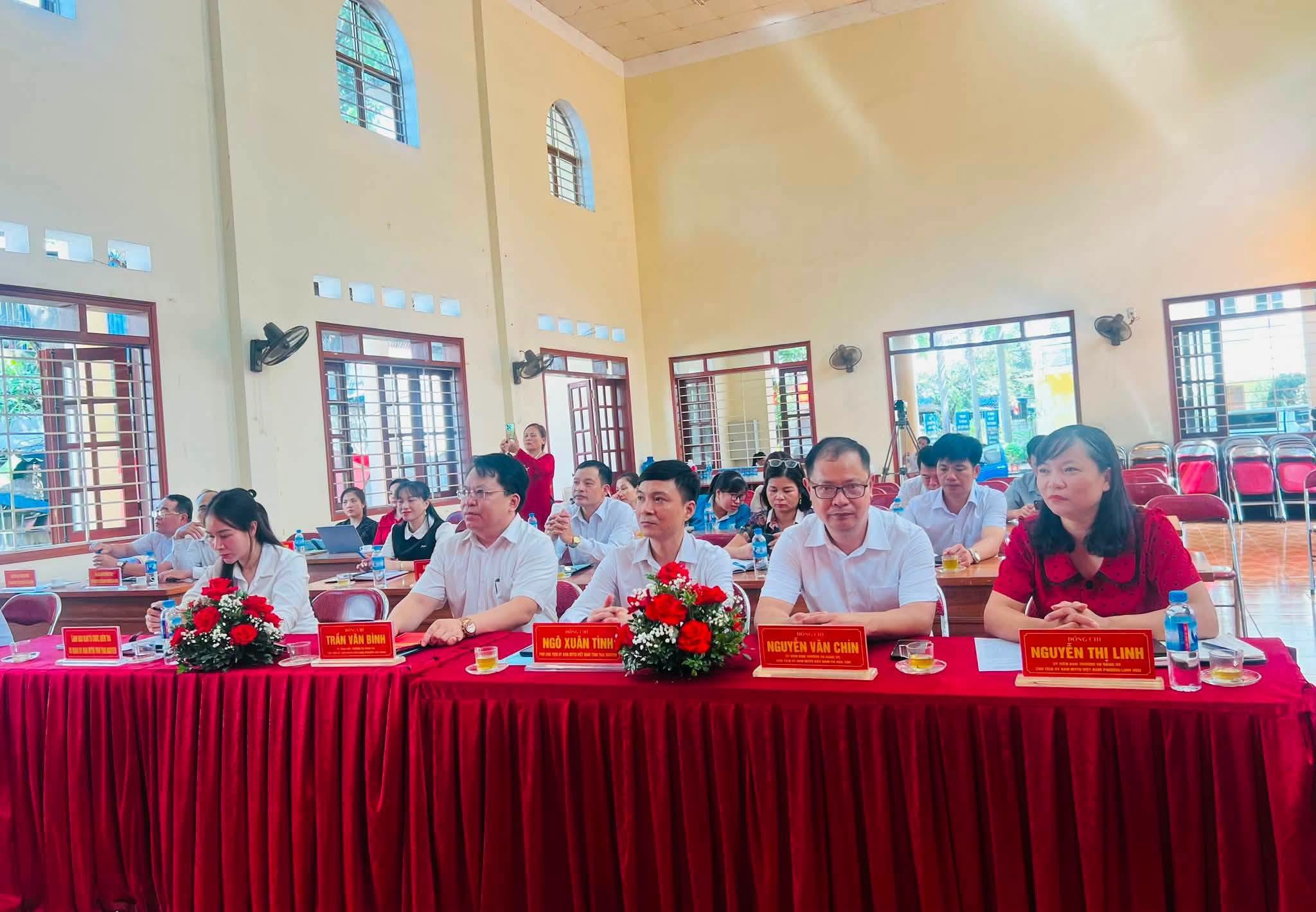 Cụm thi đua số 2 Ủy ban MTTQ Việt Nam tỉnh Thái Nguyên tổ chức Hội nghị sơ kết Công tác Mặt trận 6 tháng đầu năm 2026 