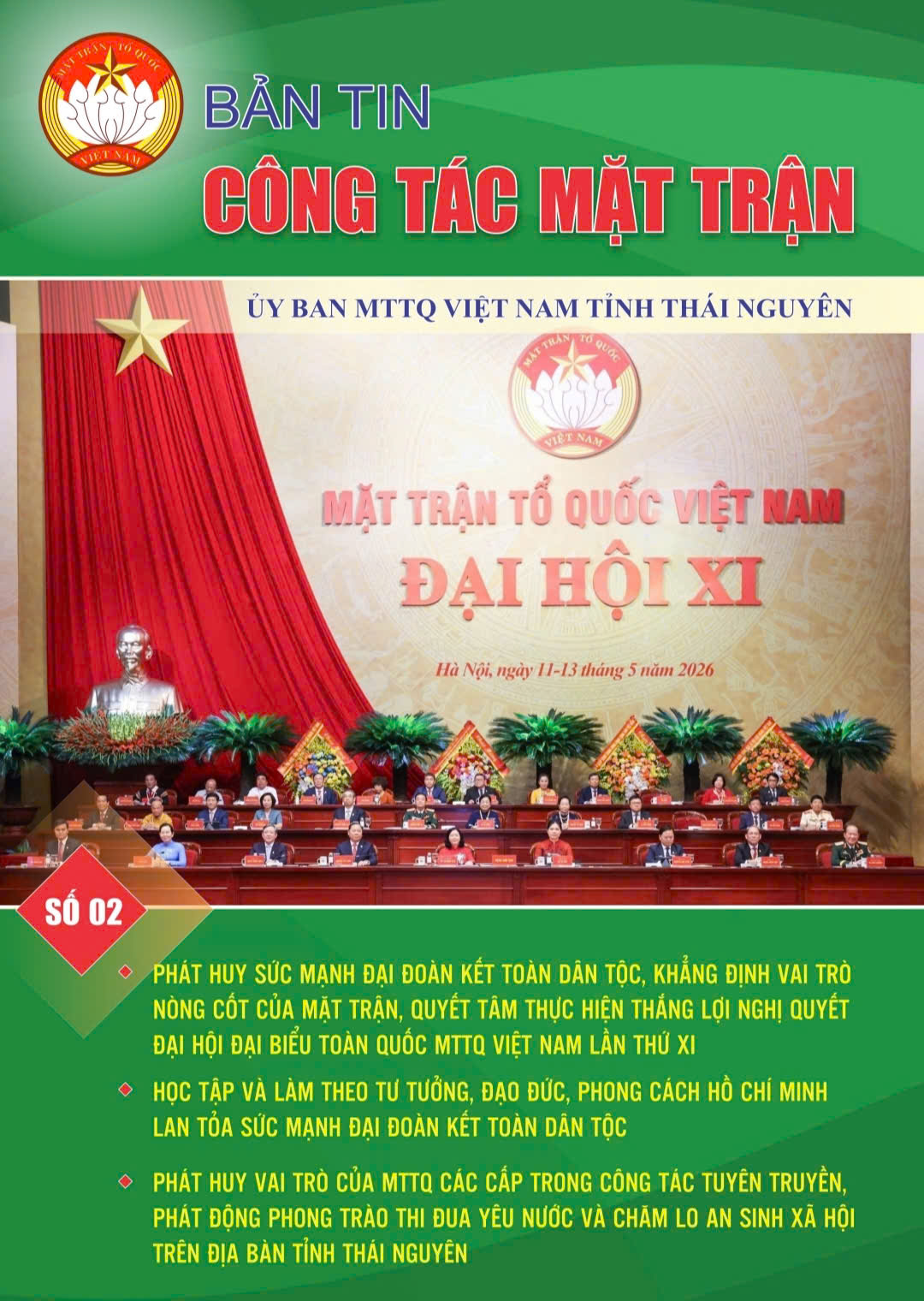 Bản tin Công tác Mặt trận số 02/2026