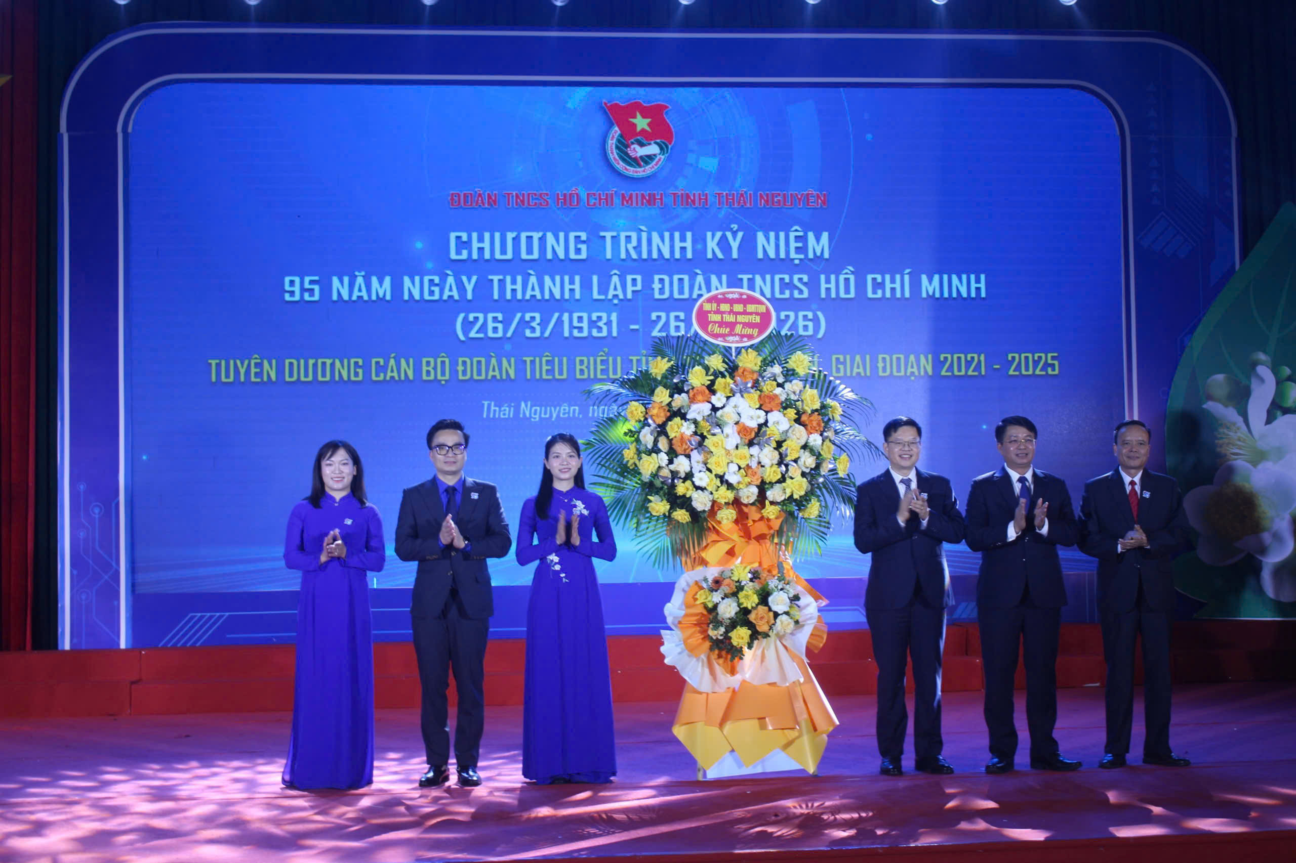 Tỉnh đoàn Thái Nguyên tổ chức Chương trình Kỷ niệm 95 năm ngày thành lập Đoàn TNCS Hồ Chí Minh- Tuyên dương cán bộ Đoàn tiêu biểu giai đoạn 2021 – 2025