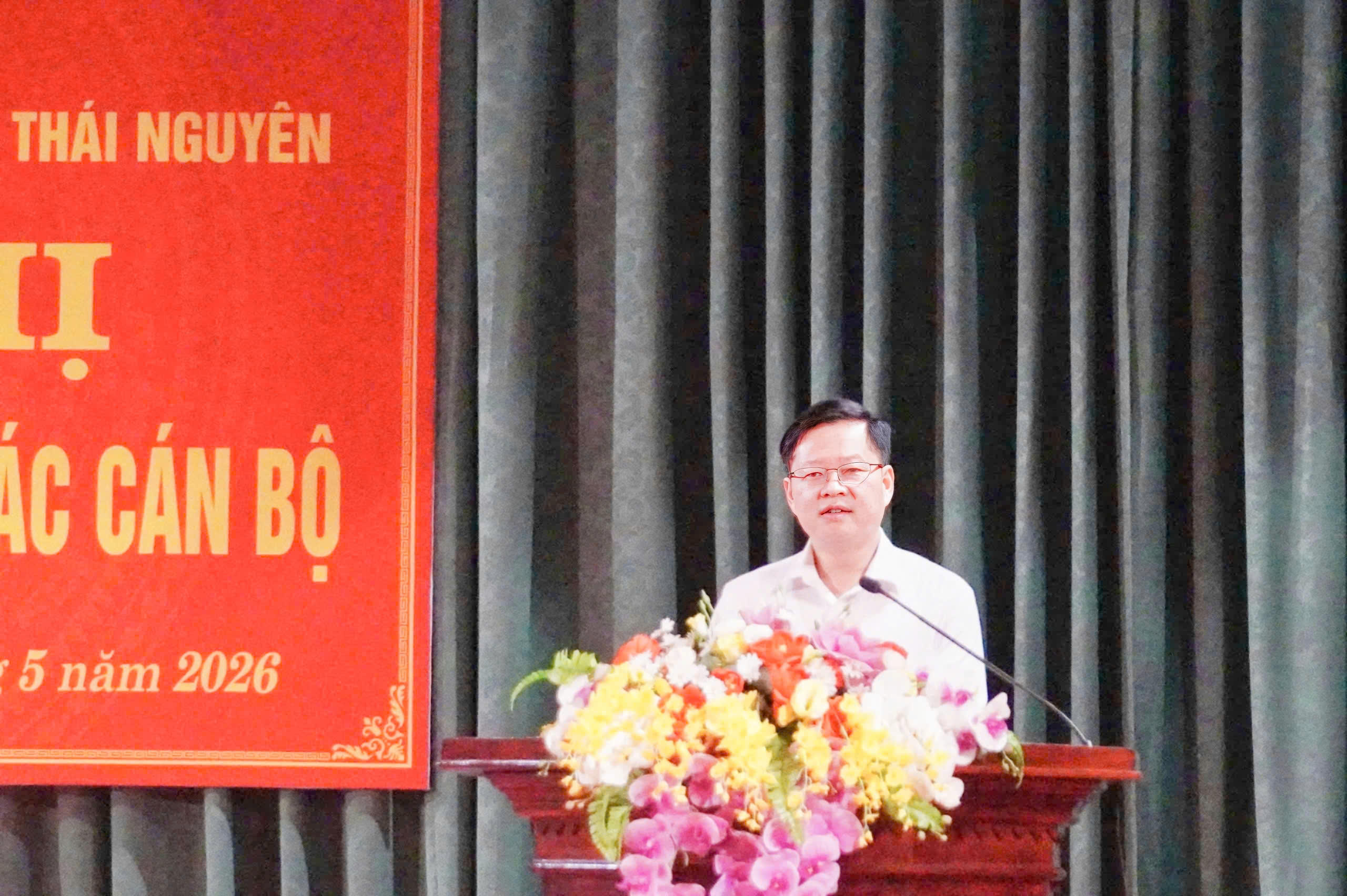 Công bố quyết định về công tác cán bộ tại Ủy ban MTTQ tỉnh Thái Nguyên