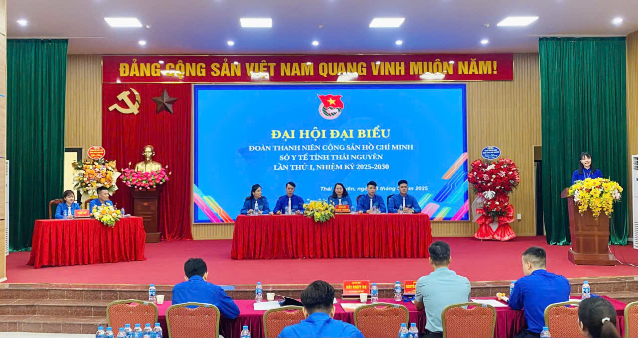 Đại hội Đại biểu Đoàn TNCS Hồ Chí Minh Sở Y tế Thái Nguyên lần thứ I: Tiên phong – Đoàn kết – Bản lĩnh – Đột phá – Phát triển