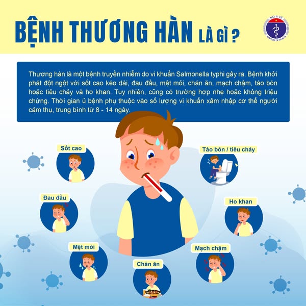 KHUYẾN CÁO PHÒNG, CHỐNG BỆNH THƯƠNG HÀN