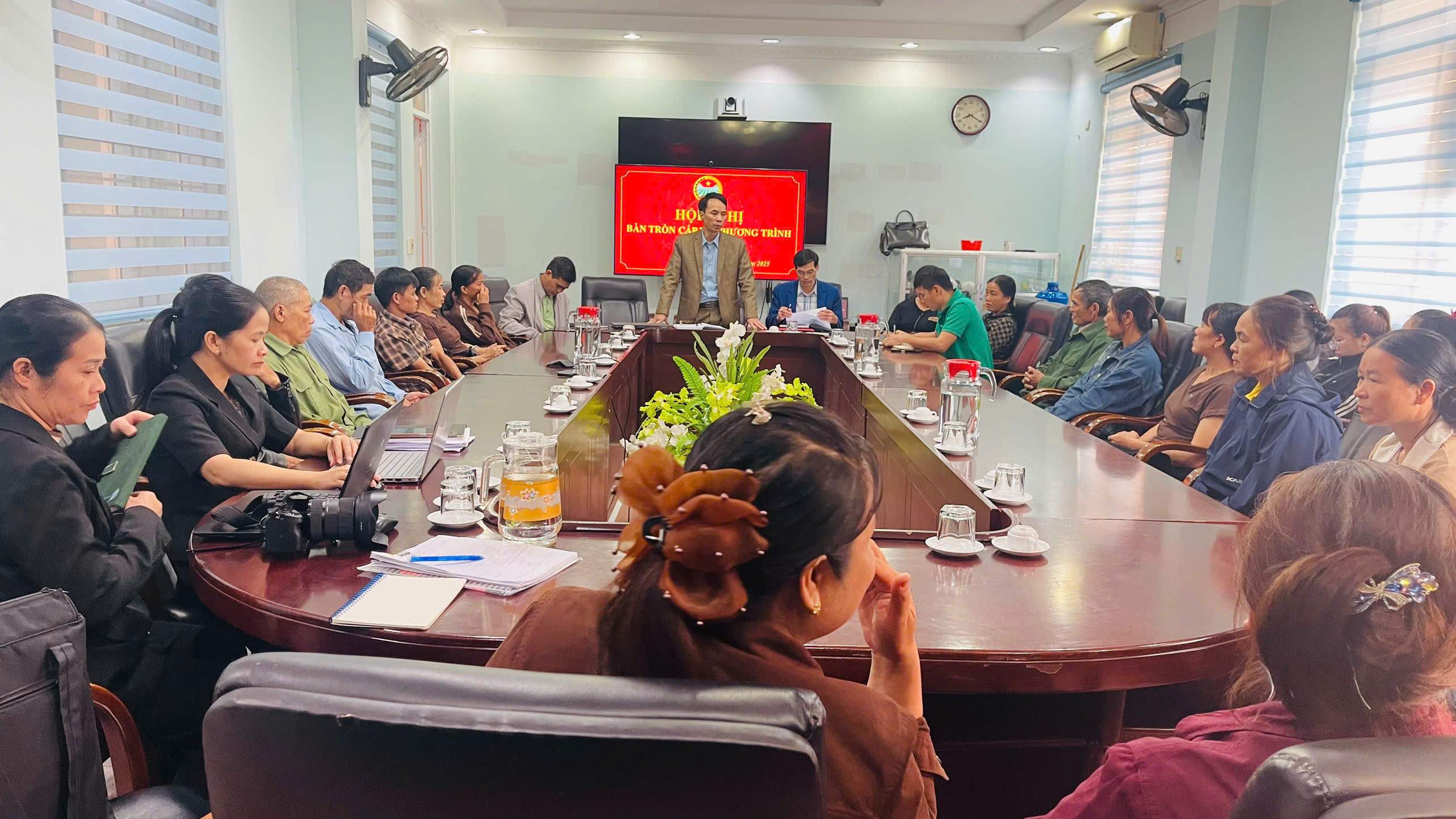 Hội nghị bàn tròn cấp xã Chương trình FFF II