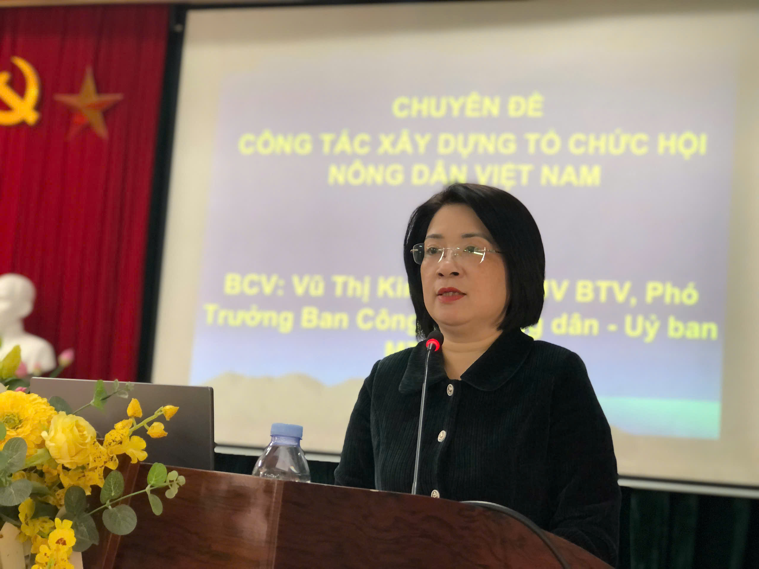 Hội Nông dân tỉnh Thái Nguyên tổ chức tập huấn nghiệp vụ công tác Hội cho cán bộ, hội viên nông dân