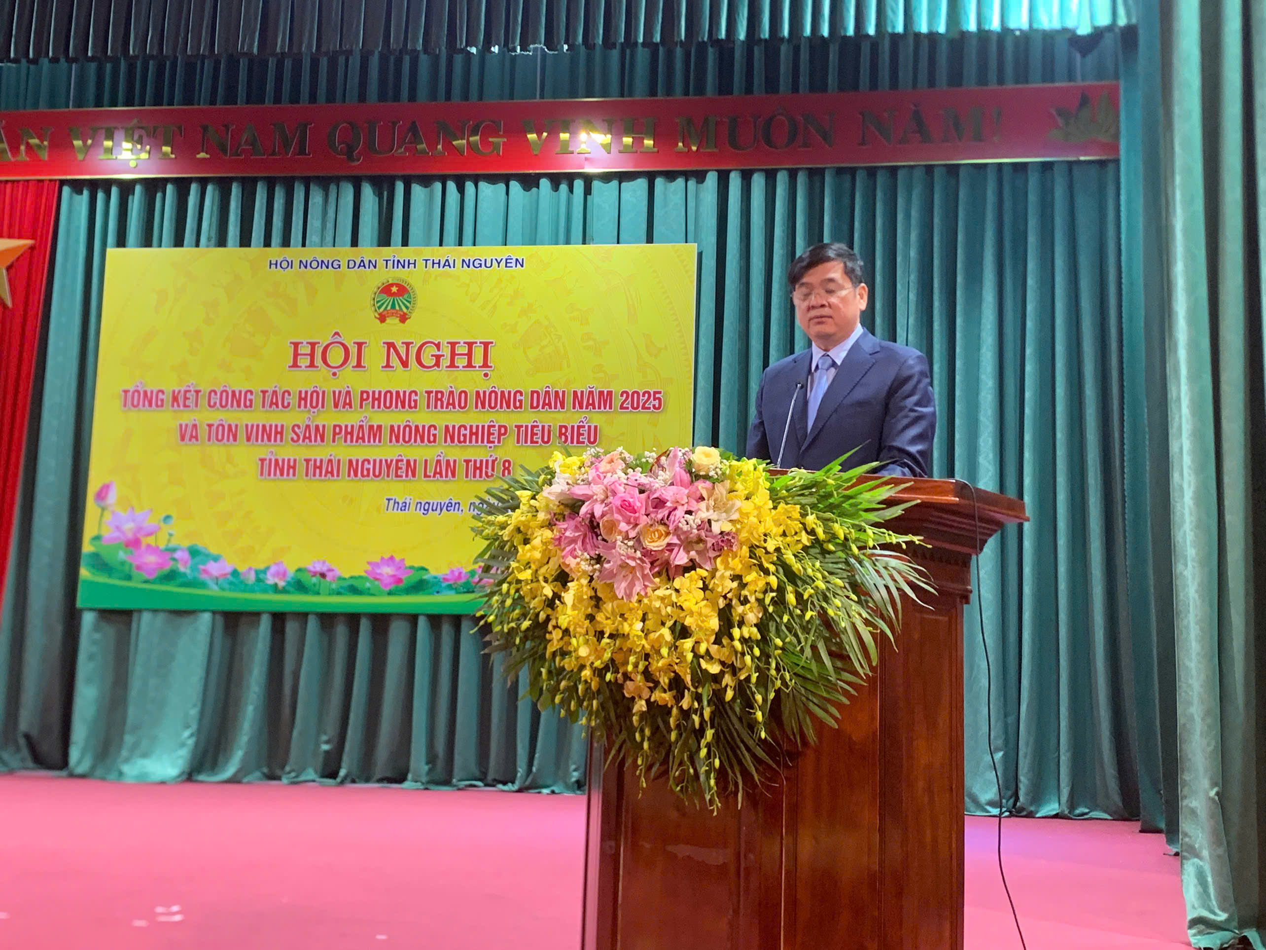 PHÁT HUY VAI TRÒ NÒNG CỐT CỦA HỘI NÔNG DÂN TRONG XÂY DỰNG NÔNG NGHIỆP, NÔNG THÔN VÀ GIAI CẤP NÔNG DÂN TỈNH THÁI NGUYÊN NĂM 2025