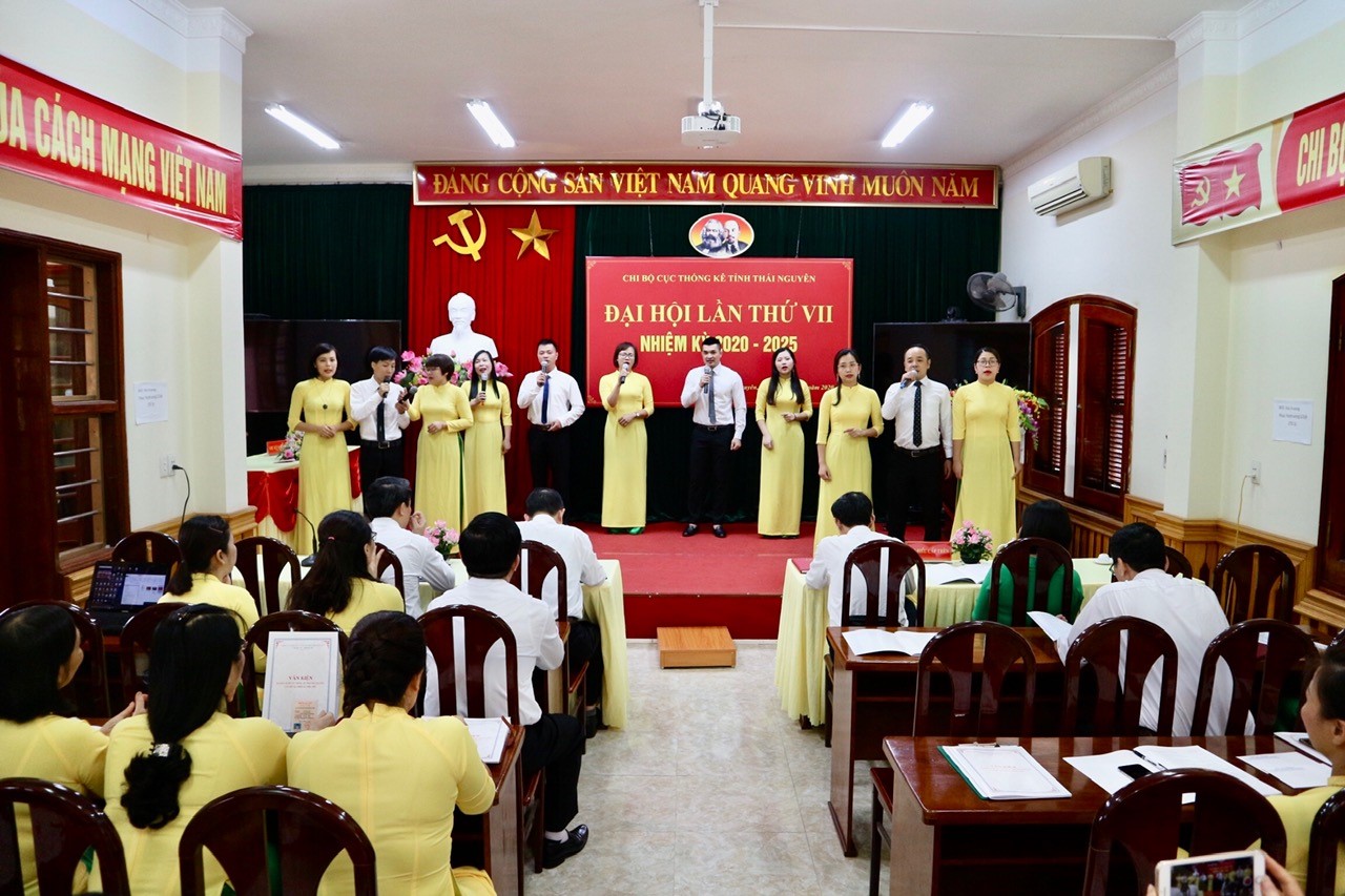 Tiết mục văn nghệ chào mừng Đại hội của Chi đoàn TNCS HCM