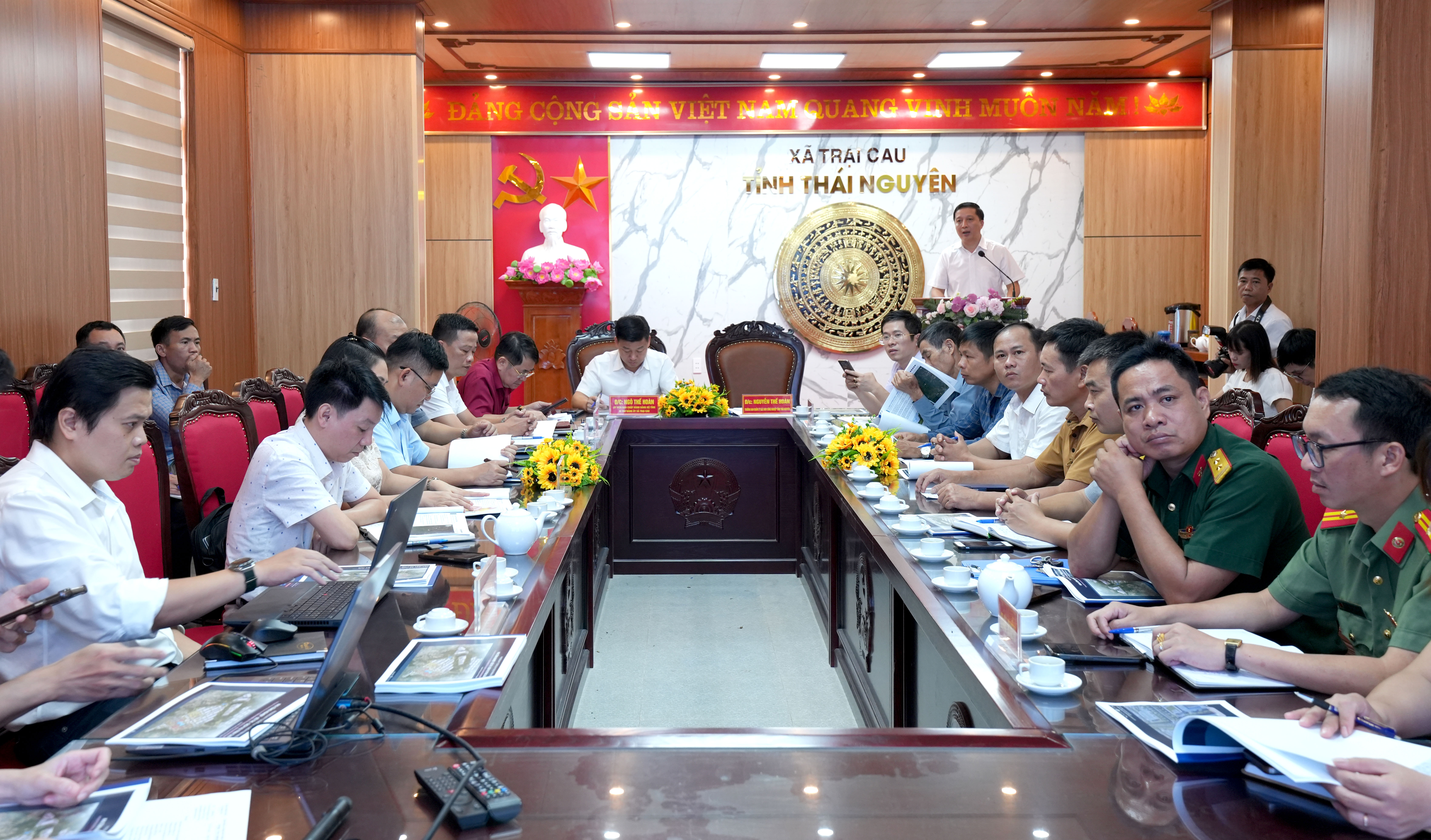 Hội nghị lấy ý kiến quy hoạch KCN Trại Cau 1 và Trại Cau 2