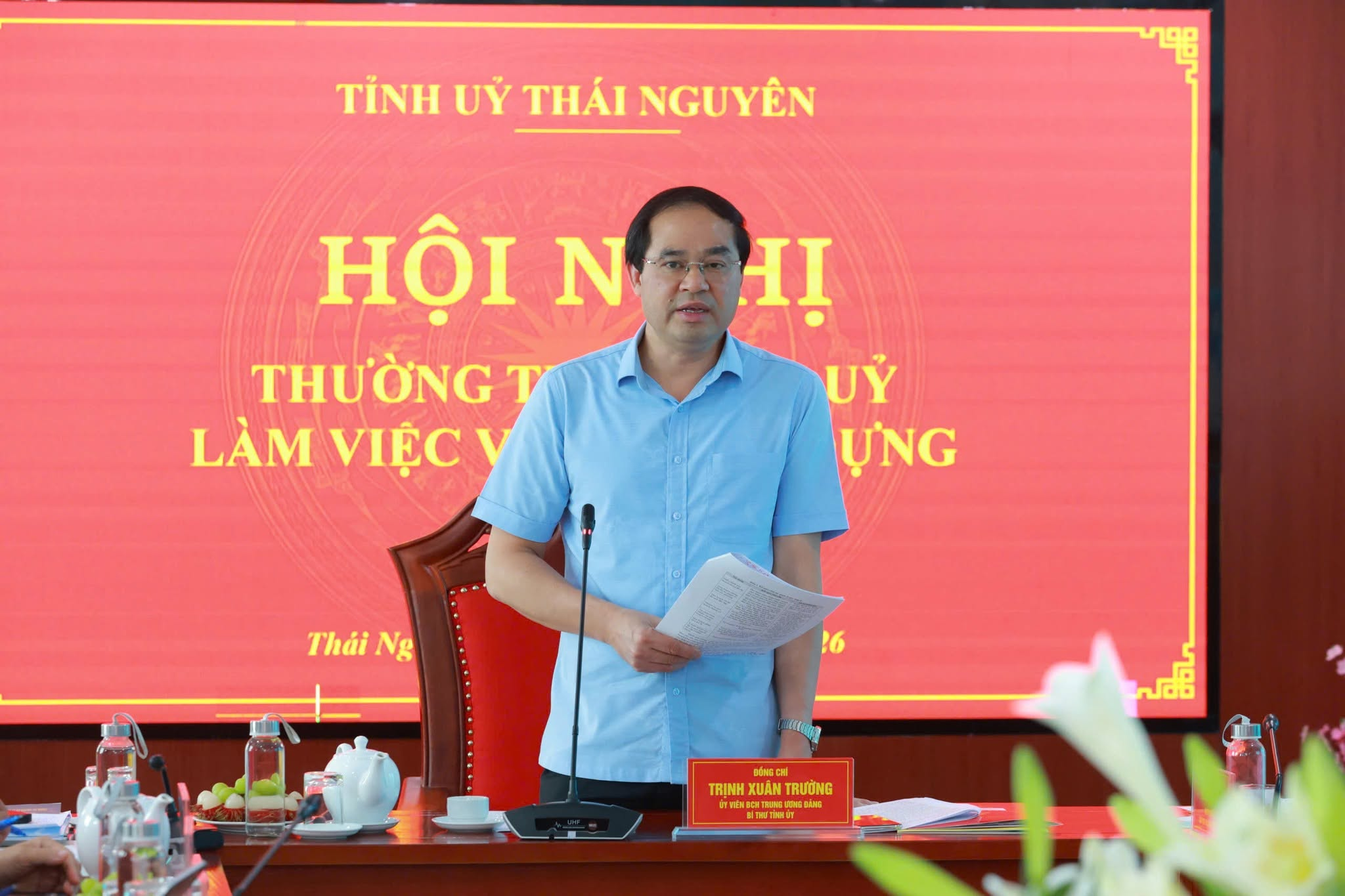THƯỜNG TRỰC TỈNH ỦY LÀM VIỆC VỚI SỞ XÂY DỰNG: NGÀNH XÂY DỰNG PHẢI “LO VIỆC CHO CẢ TỈNH”, GÓP PHẦN HIỆN THỰC HÓA MỤC TIÊU TĂNG TRƯỞNG HAI CON SỐ.