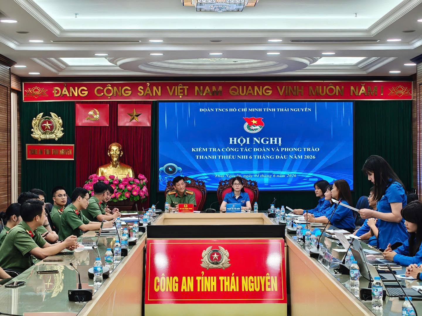 KIỂM TRA, GIAO BAN CÔNG TÁC ĐOÀN VÀ PHONG TRÀO THANH THIẾU NHI 6 THÁNG ĐẦU NĂM 2026 CỤM THI ĐUA SỐ 11 