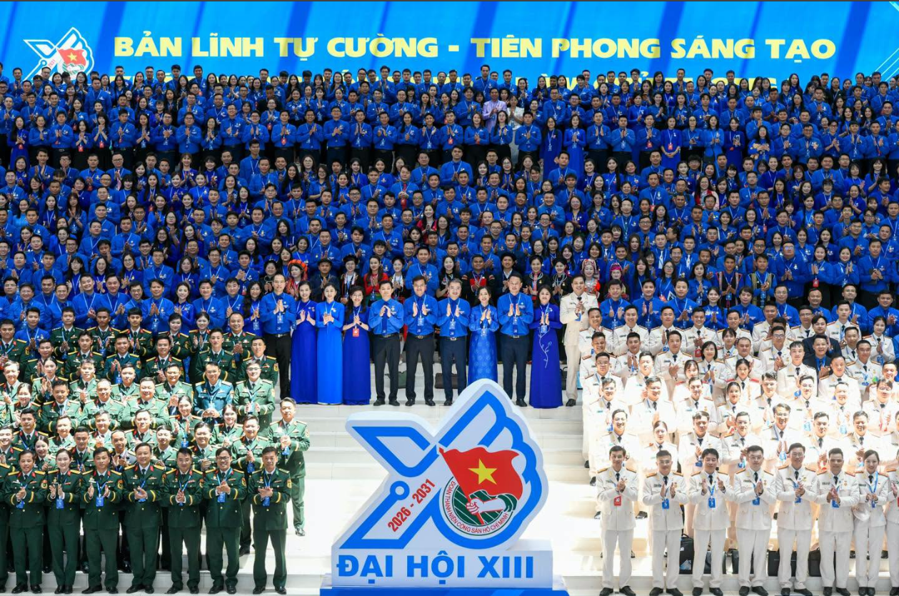ĐOÀN ĐẠI BIỂU TỈNH THÁI NGUYÊN TÍCH CỰC THAM GIA NGÀY LÀM VIỆC THỨ NHẤT ĐẠI HỘI ĐOÀN TOÀN QUỐC LẦN THỨ XIII