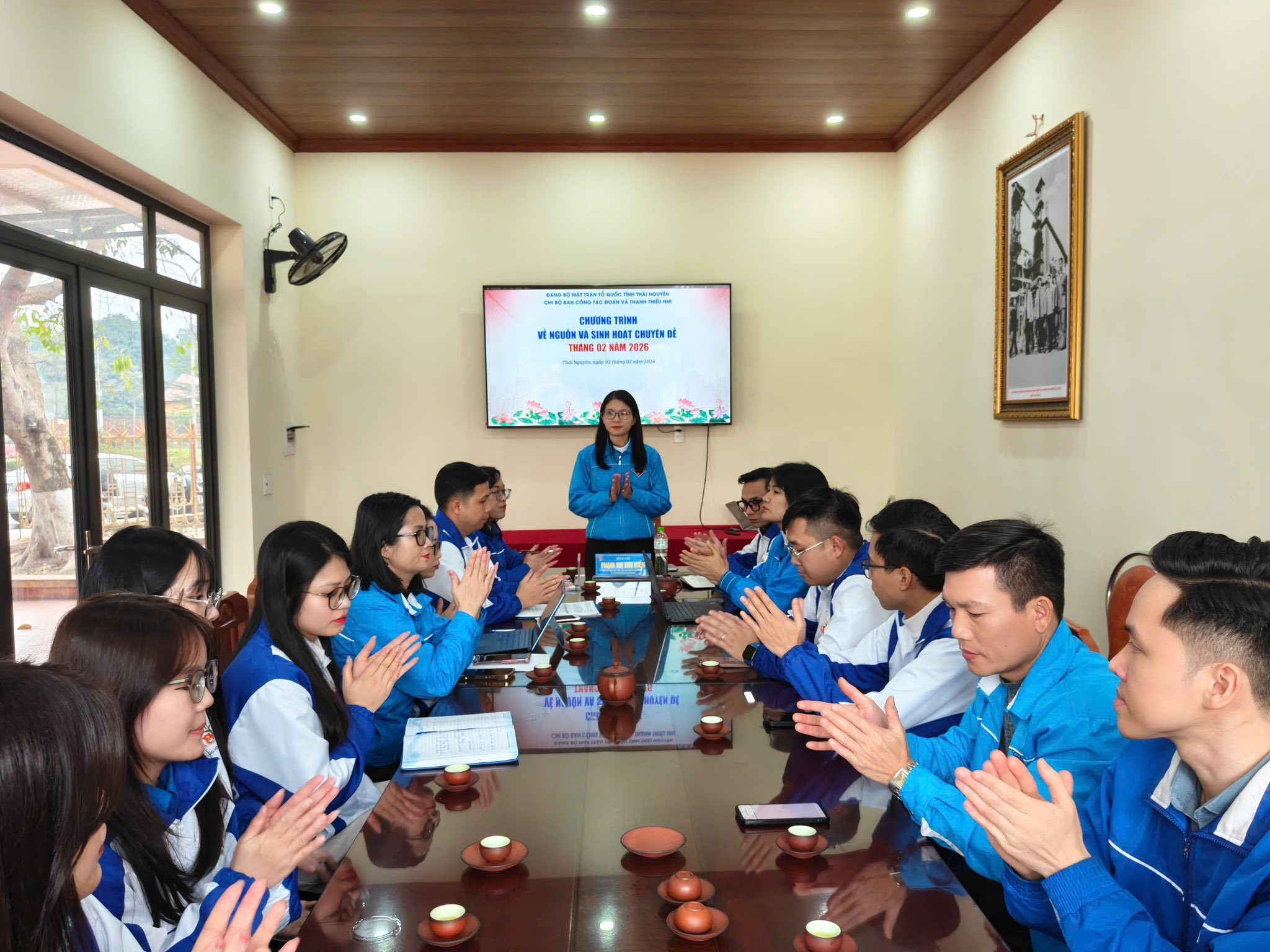 CHI BỘ BAN CÔNG TÁC ĐOÀN VÀ THANH THIẾU NHI TỔ CHỨC CHƯƠNG TRÌNH VỀ NGUỒN VÀ SINH HOẠT CHUYÊN ĐỀ TẠI CÔNG TY CỔ PHẦN GANG THÉP THÁI NGUYÊN