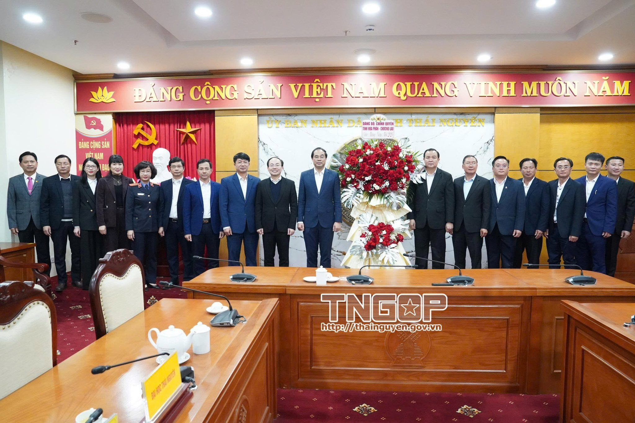 Thắt chặt quan hệ hợp tác giữa Thái Nguyên và Hủa Phăn (Lào)