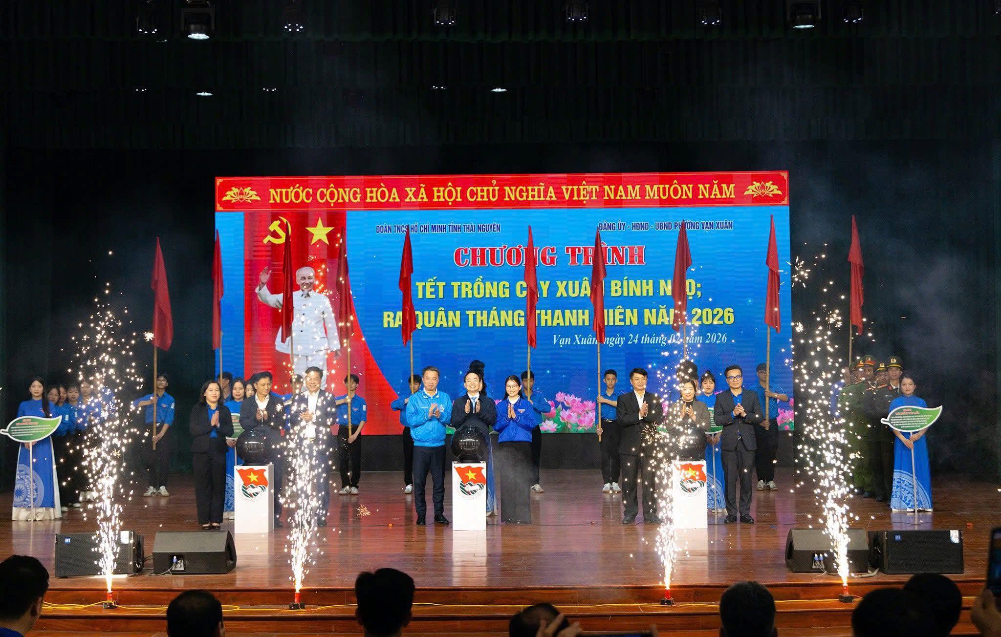 TẾT TRỒNG CÂY XUÂN BÍNH NGỌ VÀ RA QUÂN THÁNG THANH NIÊN NĂM 2026