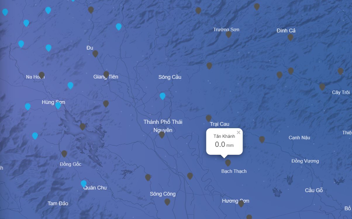 Tin dự báo mưa dông