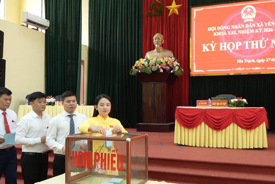 Tỉnh Thái Nguyên phê chuẩn kết quả bầu các chức danh lãnh đạo UBND tại 92 xã, phường