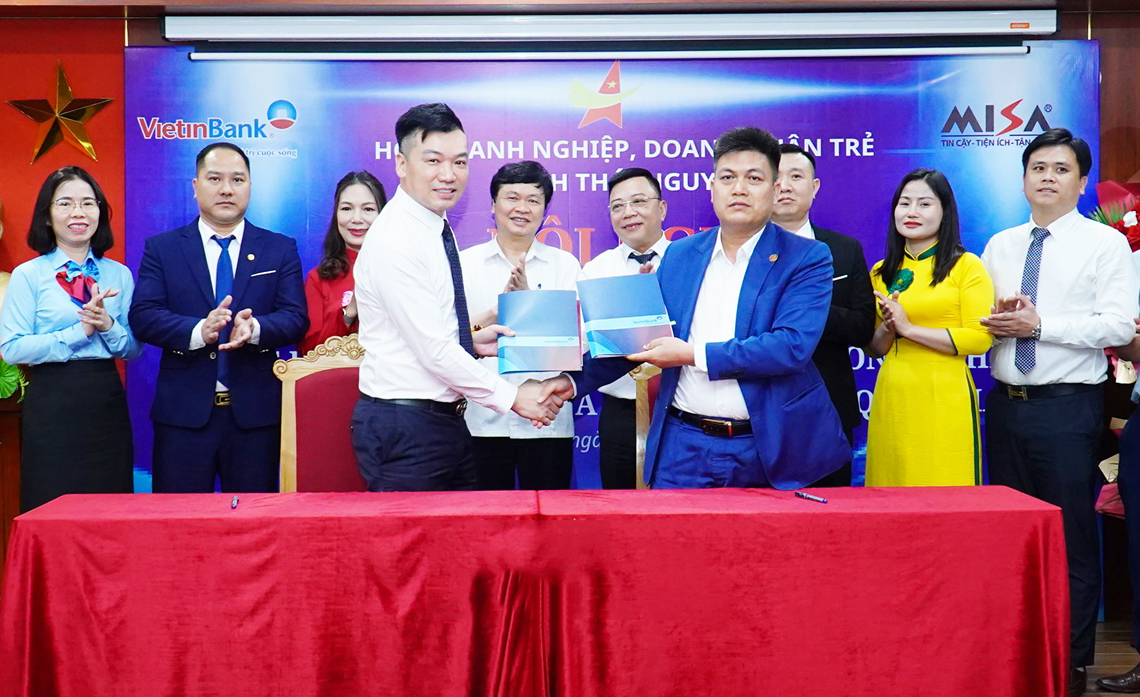 Hội Doanh nghiệp, doanh nhân trẻ tỉnh Thái Nguyên triển khai thực hiện Nghị quyết số 57-NQ/TW