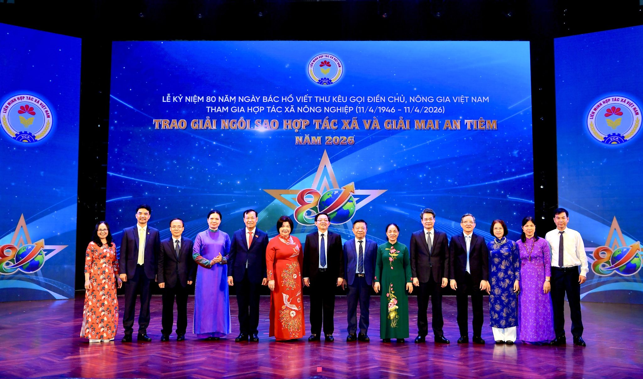Thái Nguyên có 04 đại diện được vinh danh tại giải thưởng  “Ngôi sao hợp tác xã” và Mai An Tiêm” năm 2026 