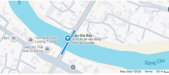 DỰ ÁN XÂY DỰNG MỚI CẦU GIA BẢY HƯỚNG TỚI MỤC TIÊU HOÀN THÀNH VÀO CUỐI NĂM 2026