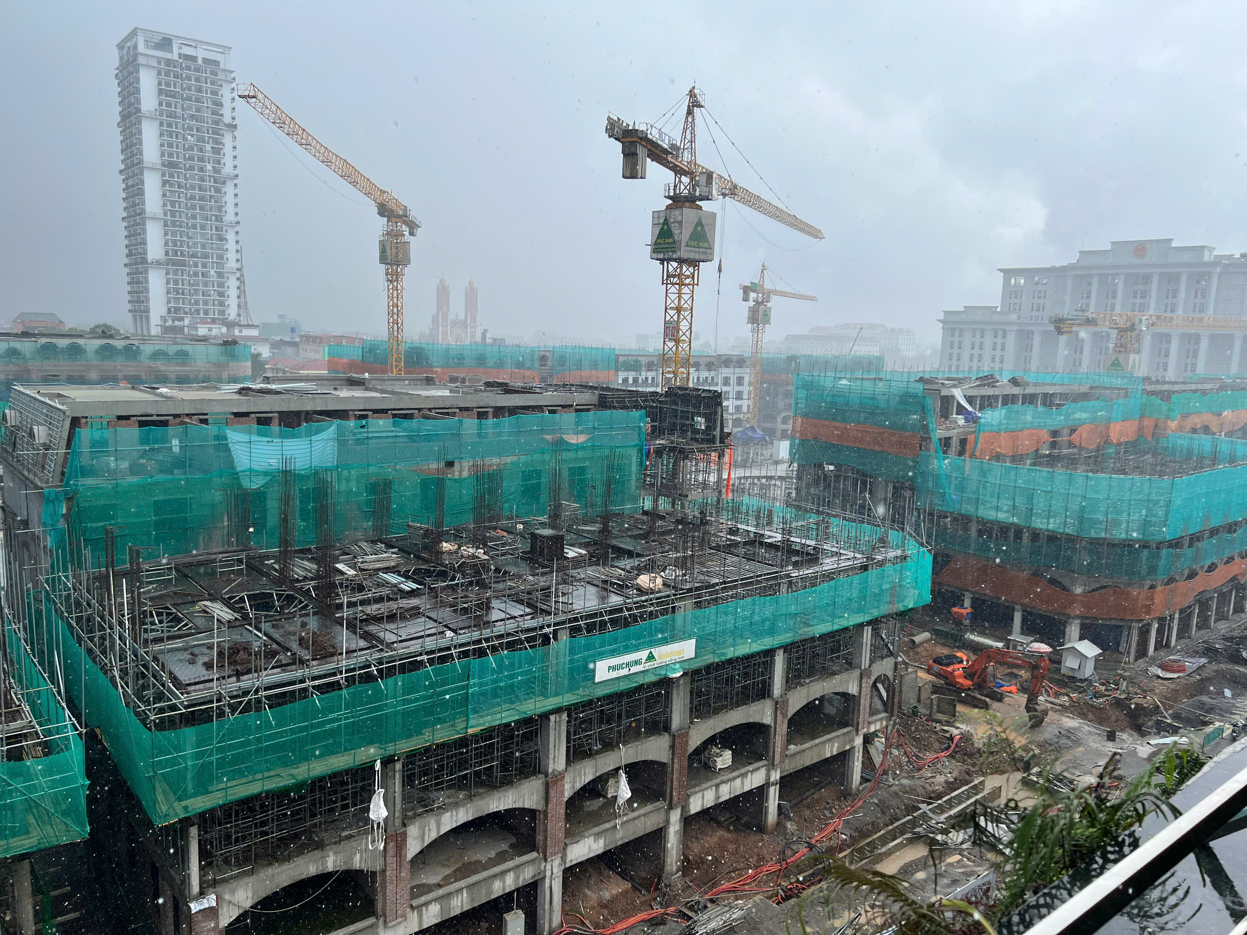 Dự án Khu đô thị mới, Phố đi bộ trung tâm - Central Square Thái Nguyên tăng tốc để sớm đi vào hoạt động