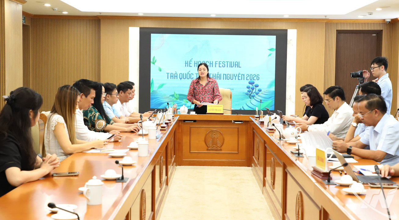 Rà soát, thống nhất các nội dung chuẩn bị tổ chức Festival Trà Quốc tế - Thái Nguyên năm 2026