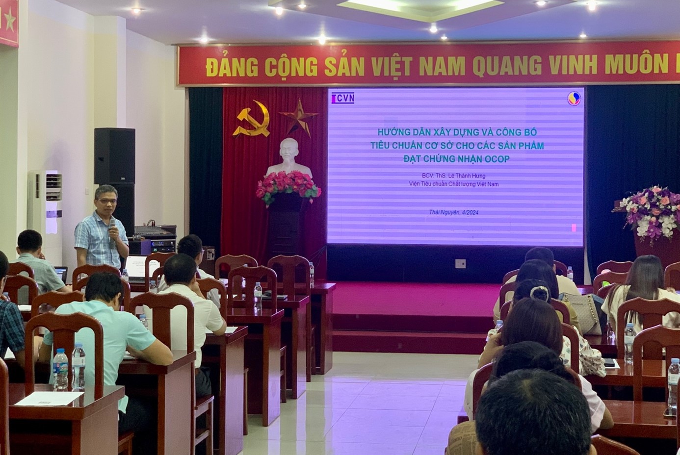 Tập huấn kiến thức áp dụng tiêu chuẩn, quy chuẩn kỹ thuật để nâng cao năng suất và chất lượng sản phẩm, hàng hóa -0