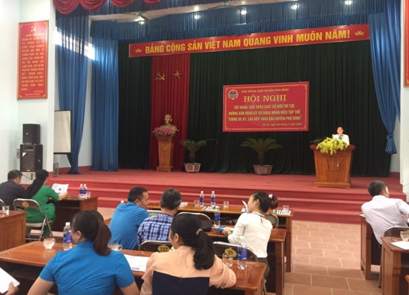 Hướng dẫn đăng ký sử dụng nhãn hiệu tập thể “Tương Úc Kỳ, Lúa nếp Thầu dầu” huyện Phú Bình