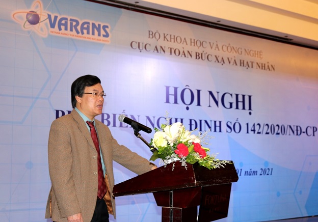 Hội nghị phổ biến Nghị định 142/2020/NĐ-CP  về công việc bức xạ và điều kiện hoạt động dịch vụ hỗ trợ ứng dụng năng lượng nguyên tử -0