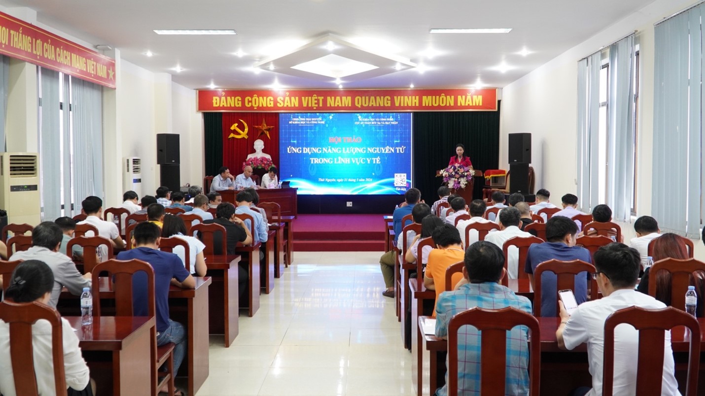 Hội thảo “Ứng dụng năng lượng nguyên tử trong lĩnh vực y tế”