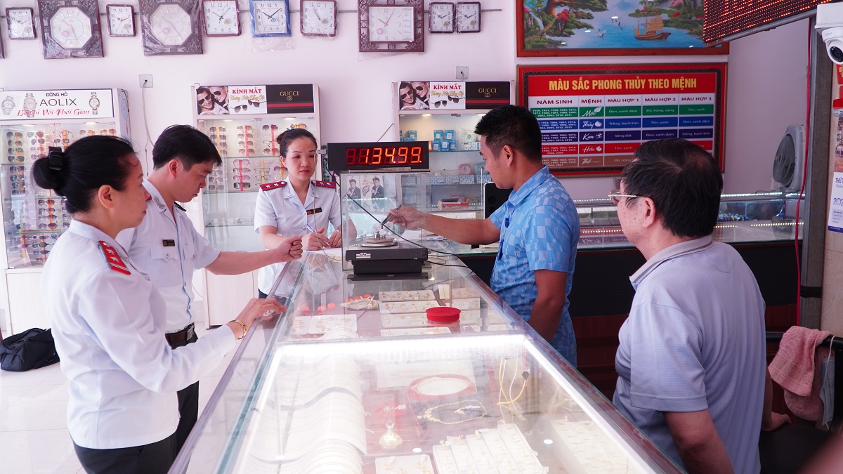 Thanh tra việc chấp hành quy định của pháp luật về tiêu chuẩn, đo lường, chất lượng và năng lượng nguyên tử trong kinh doanh vàng, trang sức mỹ nghệ trên địa bàn tỉnh Thái Nguyên -0