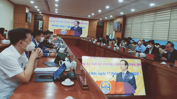 “Tăng cường kỷ luật, kỷ cương nâng cao hiệu lực, hiệu quả”