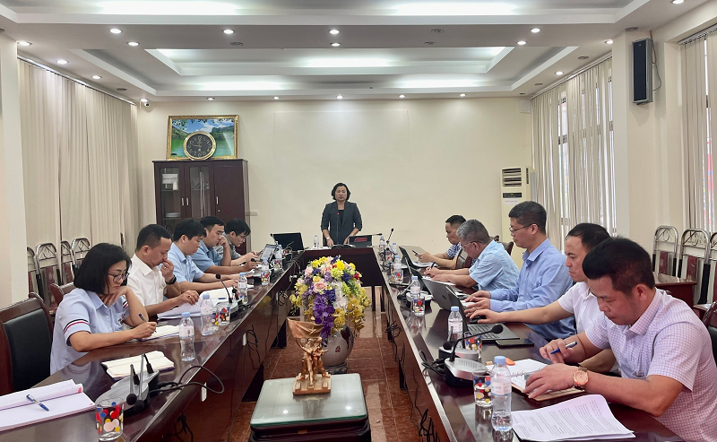 Hội nghị Sơ kết 6 tháng đầu năm 2024 của Đảng bộ Sở Khoa học và Công nghệ -0