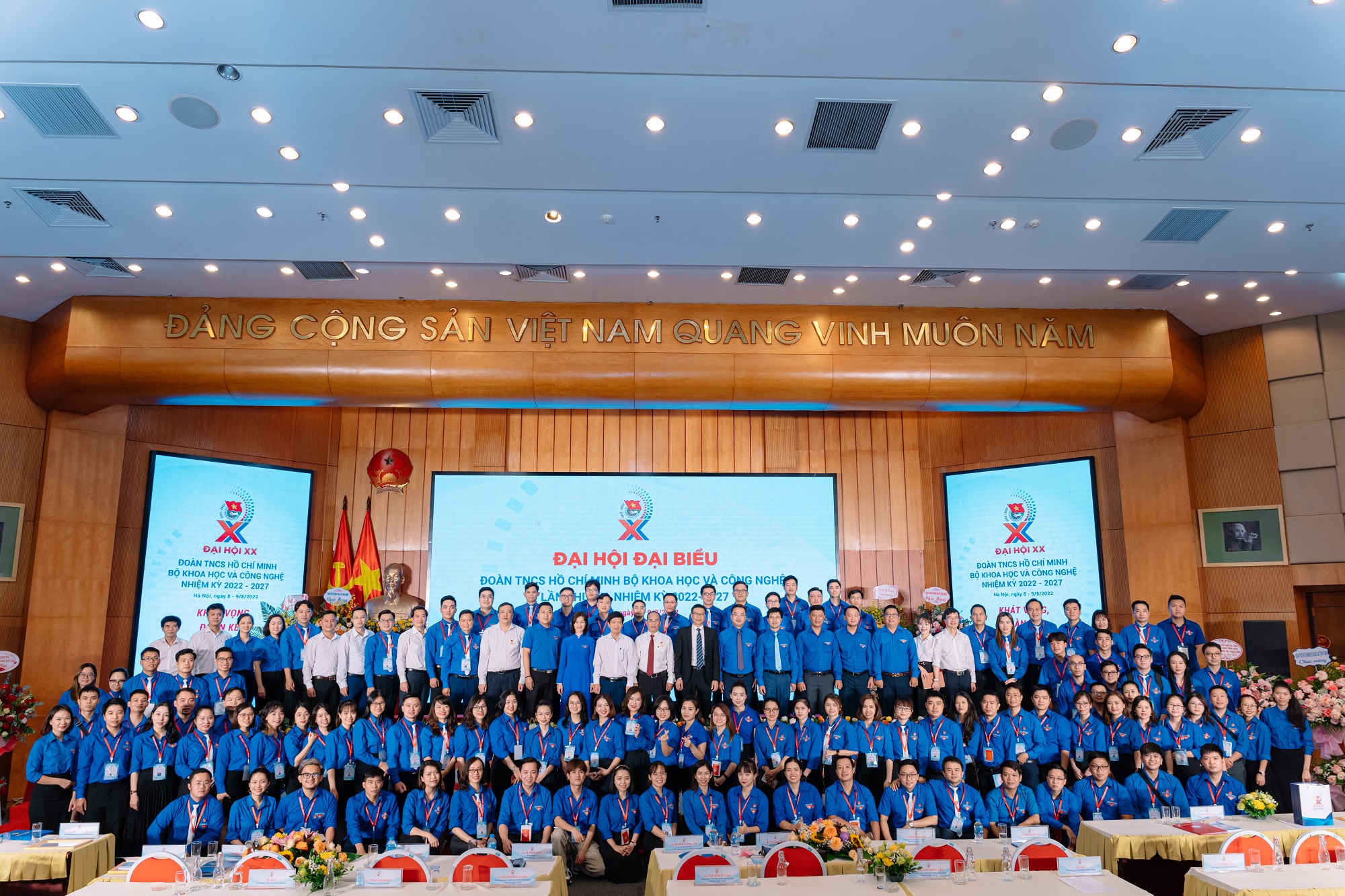 Chi đoàn Sở KH&CN tham dự Đại hội Đại biểu Đoàn TNCS Hồ Chí Minh Bộ Khoa học và Công nghệ lần thứ XX, nhiệm kỳ 2022-2027 -0