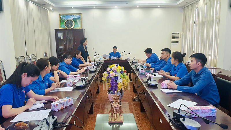 Sơ kết công tác đoàn và phong trào thanh niên 6 tháng đầu năm 2024 -0