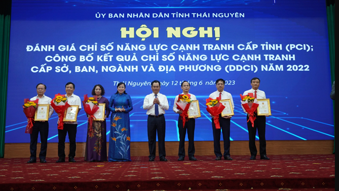 Kết quả đánh giá bộ chỉ số năng lực cạnh tranh (DDCI) năm 2022  của Sở KH&CN tỉnh Thái Nguyên