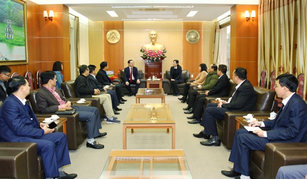 Bộ trưởng Bộ Khoa học và Công nghệ làm việc tại tỉnh Thái Nguyên