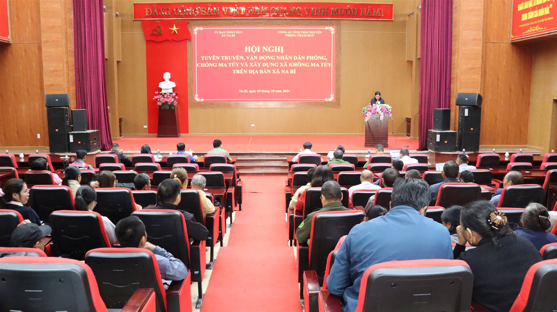 Na Rì tuyên truyền, vận động Nhân dân phòng, chống ma túy và xây dựng xã không ma túy