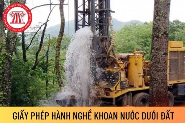 Cấp giấy phép Hành nghề khoan nước dưới đất cho Hộ kinh doanh Thạch Văn Trung