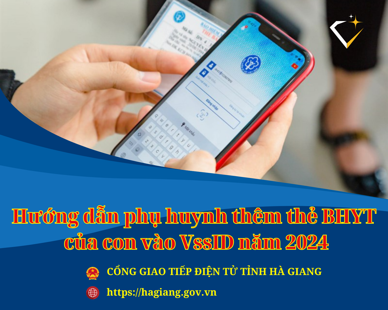 Hướng dẫn phụ huynh thêm thẻ BHYT của con vào VssID năm 2024