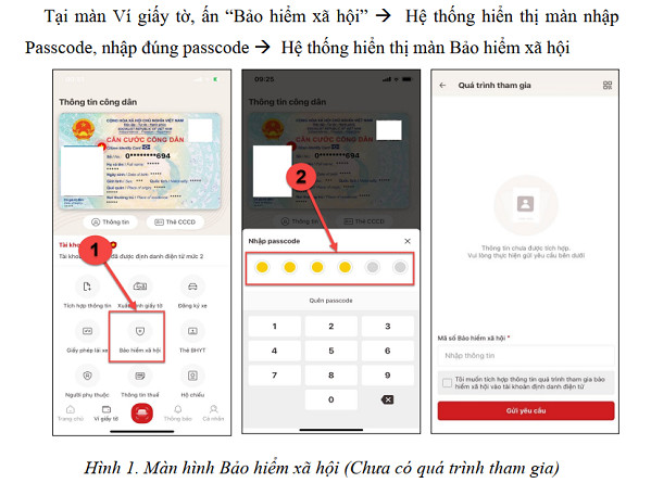 Hướng dẫn tích hợp quá trình tham gia Bảo hiểm xã hội, Bảo hiểm y tế, Bảo hiểm thất nghiệp lên VNeID- Ảnh 1.