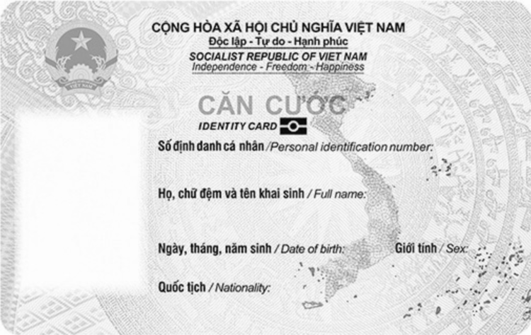 A close-up of a card