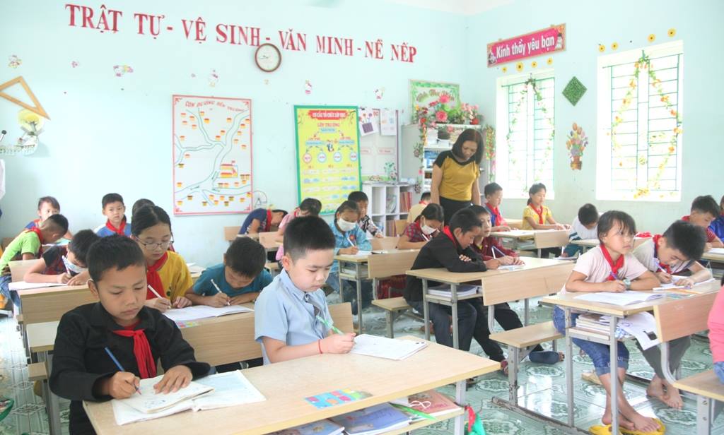 Giai đoạn 2021 – 2025 toàn tỉnh có 320 điểm trường đưa về trường chính