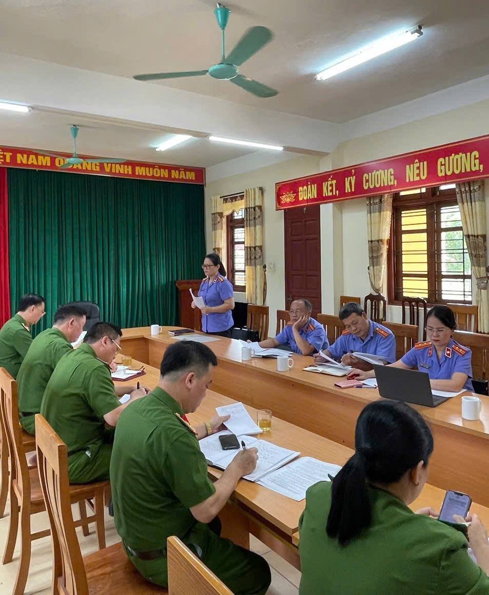 Viện kiểm sát nhân dân tỉnh Hà Giang tiến hành trực tiếp kiểm sát tại Trại tạm giam Công an tỉnh Hà Giang
