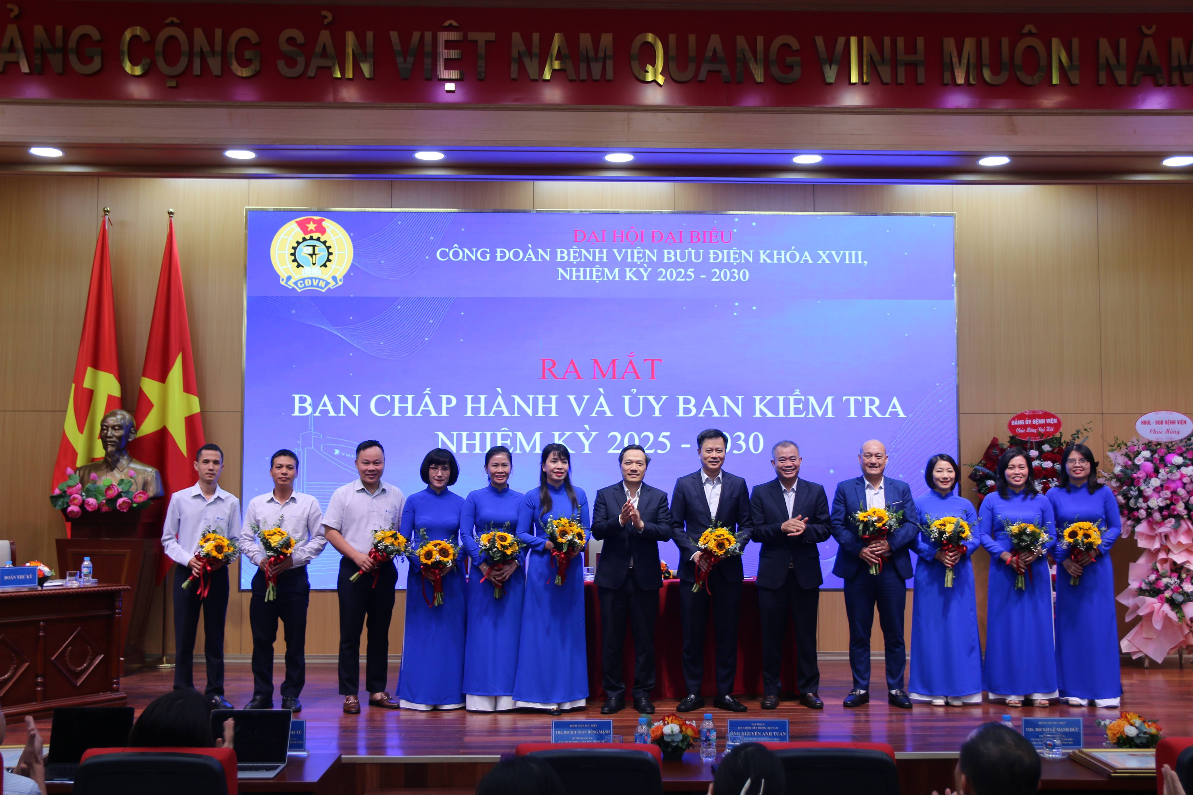 ĐẠI HỘI ĐẠI BIỂU CÔNG ĐOÀN BỆNH VIỆN BƯU ĐIỆN  KHÓA XVIII, NHIỆM KỲ 2025-2030
