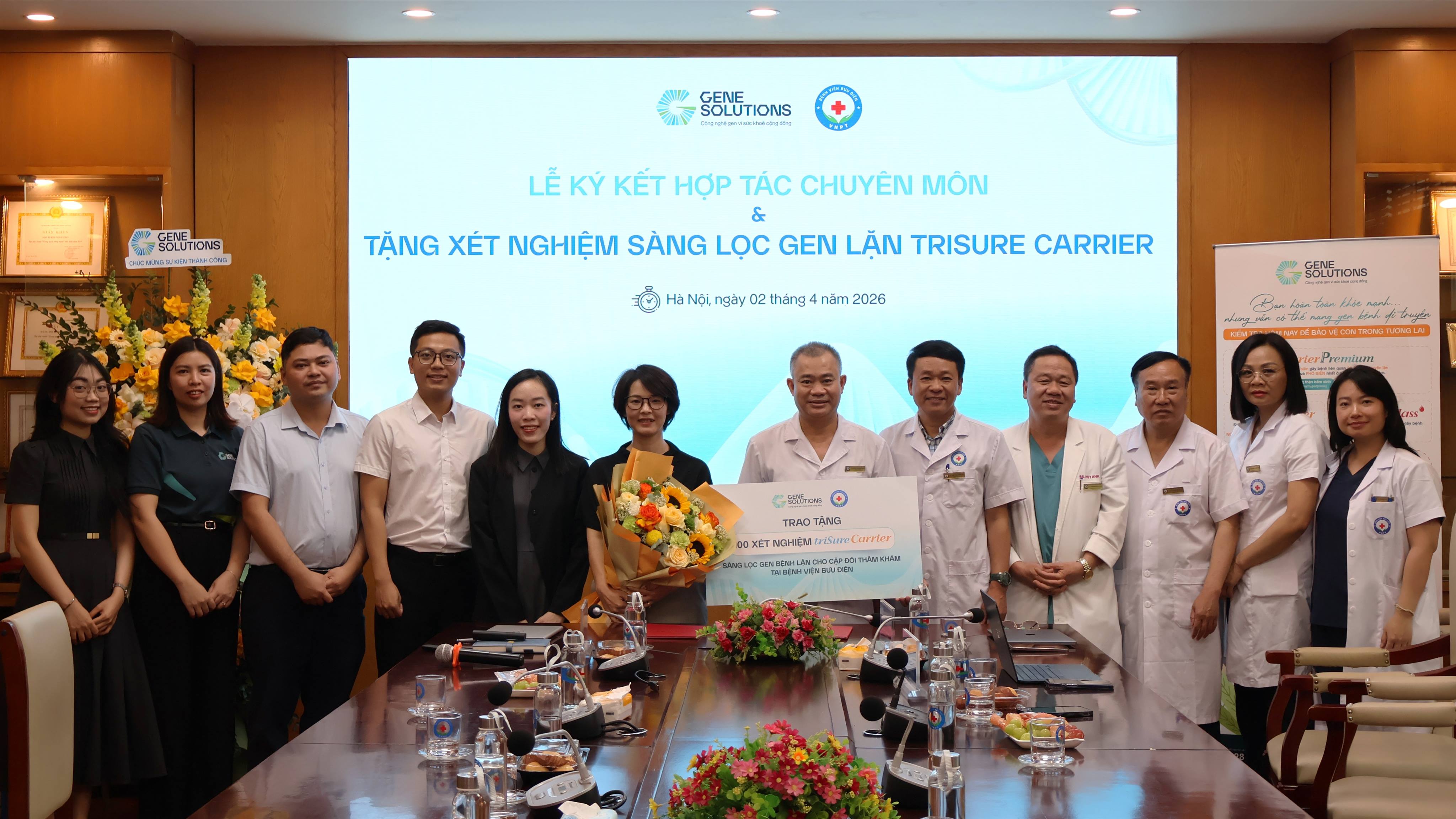 TĂNG CƯỜNG HỢP TÁC CHUYÊN MÔN, NÂNG CAO CHẤT LƯỢNG CÔNG TÁC SÀNG LỌC, CHẨN ĐOÁN VÀ DỰ PHÒNG BỆNH LÝ DI TRUYỀN